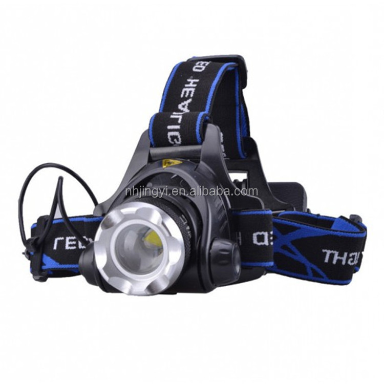 10W zoom rechargeable T6 1000 lumen camping walking fishing headlamp led headlight