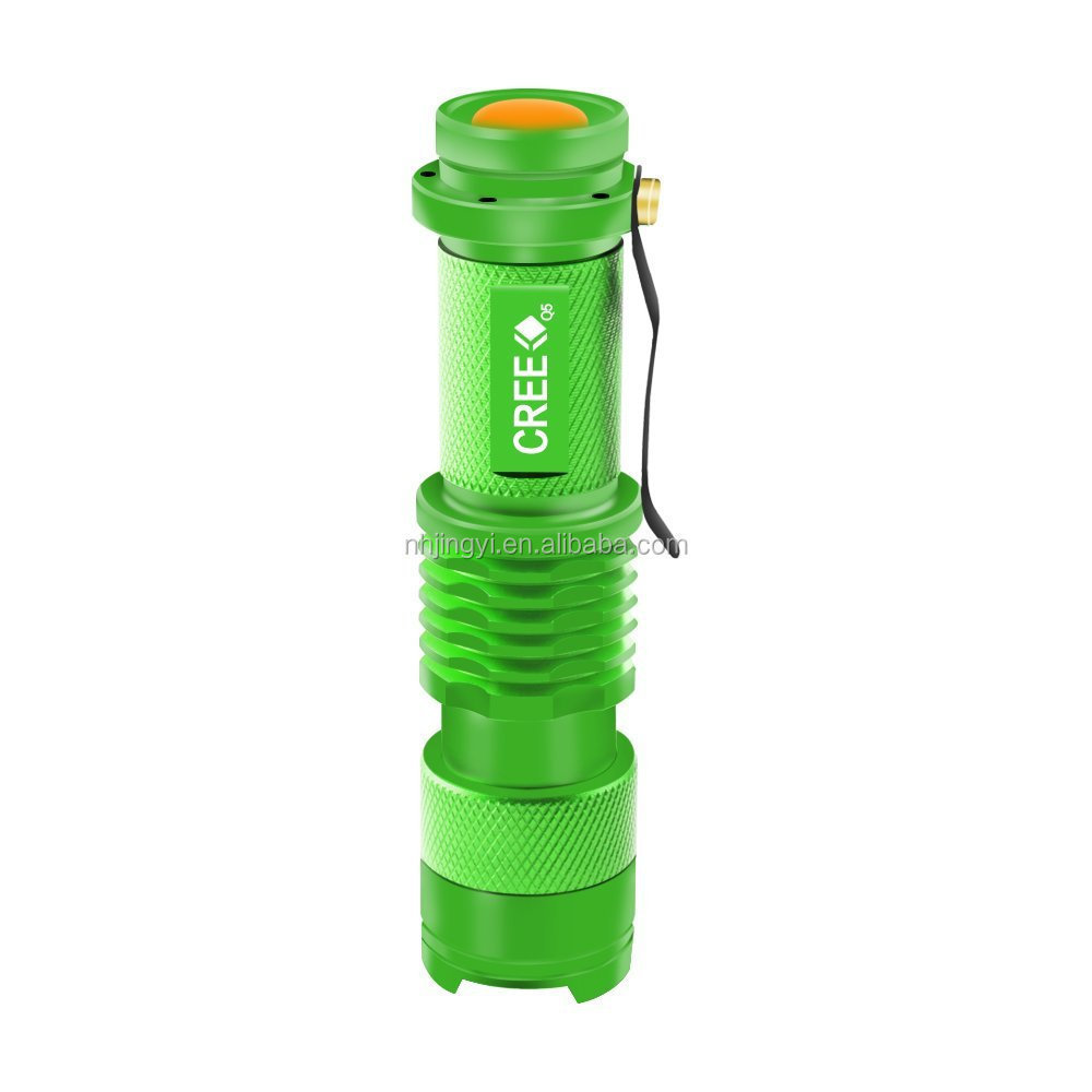 Hot sale aluminum bright bulk led mini flashlights