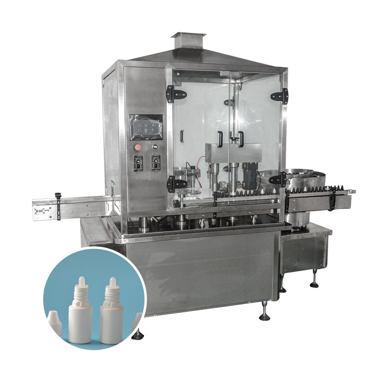 Latest Design Automatic Rotary Small Bottle Vial eye drops Rinsing Filling Machine