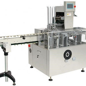 automatic bottle/jar cartoning machine bottle box packing machine with paper  box sealing machine