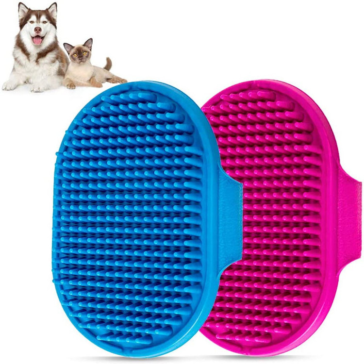 Pet Grooming Brush Self Cleaning  Dog Cat Slicker Brush Massage Animal Brushes