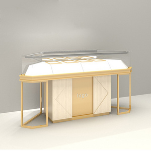 2023 Jewelry display cabinet and used glass showcases and display cases for jewelry shop