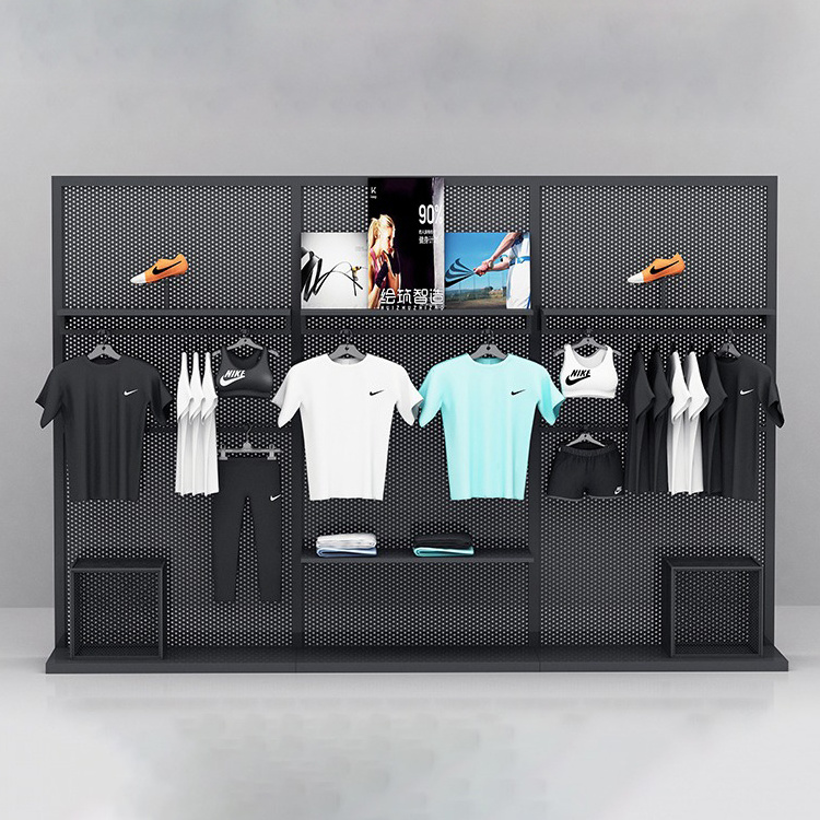 Garment Shop Design Clothing Display Shelf Clothes Display Rack