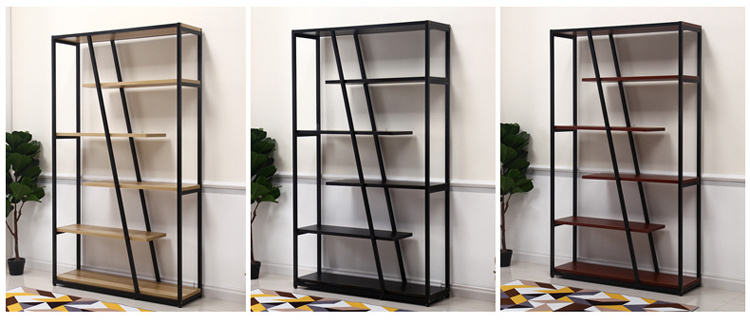 wall mount wooden shoe rack and bag display rack for sale hot product shopping mall retail shoe rack display