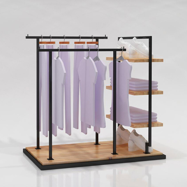 Metal round garment clothing rack circle clothing rack