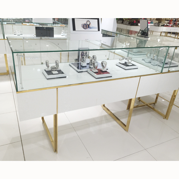 Portable jewelry display cases for trade shows luxury jewellery shop jewelry kiosk