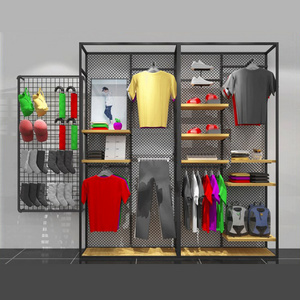 Metal mens clothes display rack mens shop display racks retail men suit clothing display rack