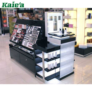 Luxury cosmetic display stand,cosmetic makeup display cabinet,display counter for cosmetic store