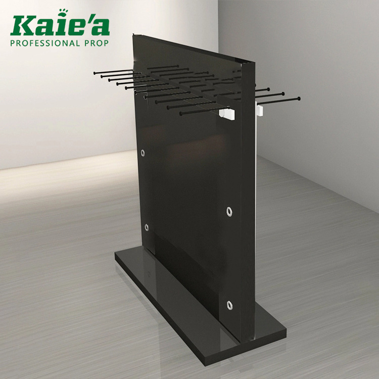 Retail leather belt display stand from Kaierda metal belt tie stand rack for store belts display