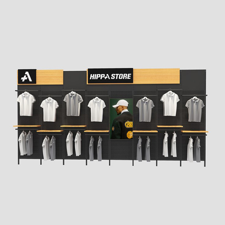 Retail shop clothes display rack/T shirt display stand/T shirt display rack