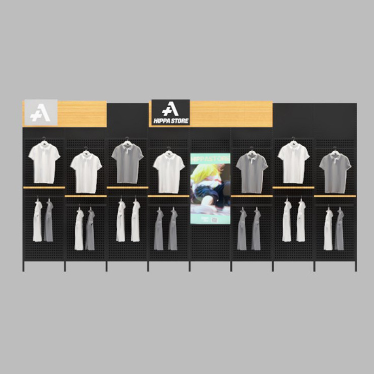 Retail shop clothes display rack/T shirt display stand/T shirt display rack