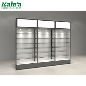 Kaierda Modern MDF Retail Shop Cosmetic Display Cabinet Design