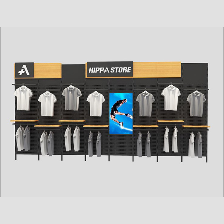 Retail shop clothes display rack/T shirt display stand/T shirt display rack