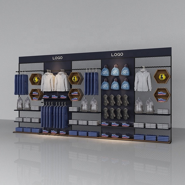 Garment Shop Design Clothing Display Shelf Clothes Display Rack