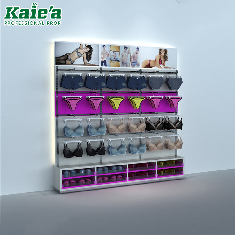 underwear shop display shelf,underwear display shelf floor standing ladies'underwear display stand showcase