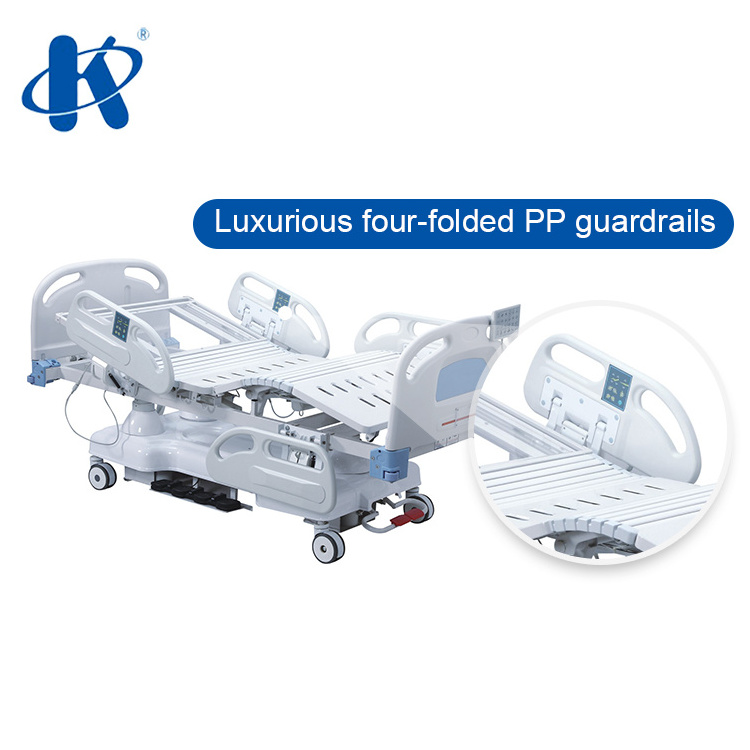 KY501D-53 medical rotating craftmatic adjustable icu beds 8 function multi function intensive care icu bed with monitors