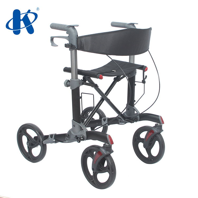 Kaiyang KY9157L Aluminum Rollator walker for elder with brake Europe Aluminum Forearm Walker Rollator