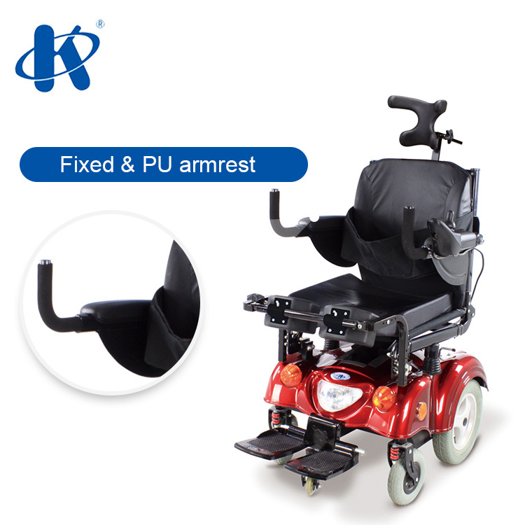 Kaiyang KY159L luxury light handicapped Stand Up electric wheelchair Aluminum Standing Walking Electric Wheelchair