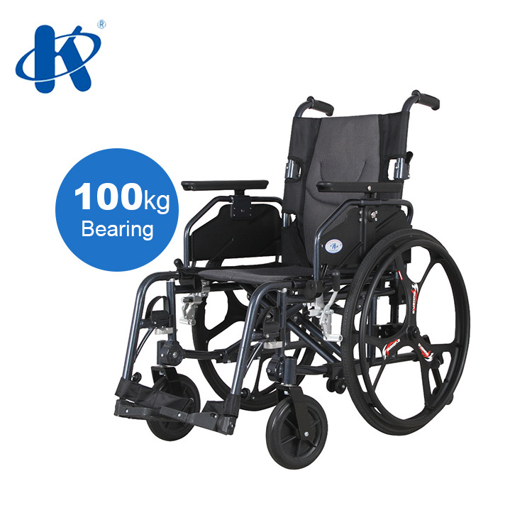 KY956LAQ-A Full Function Reclining Wheelchair With Low Position fold lightweight Aluminum manual tilt and recline wheelchair