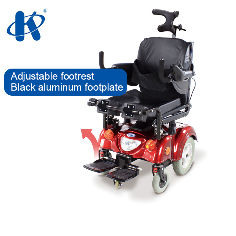 Kaiyang KY159L luxury light handicapped Stand Up electric wheelchair Aluminum Standing Walking Electric Wheelchair