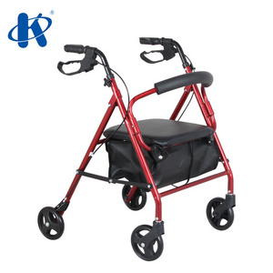 Kaiyang KY9144L-A Transport Drive 4 Wheel Rollator 4 Wheel Rollator Mobility Orthopedic Rolling Walker