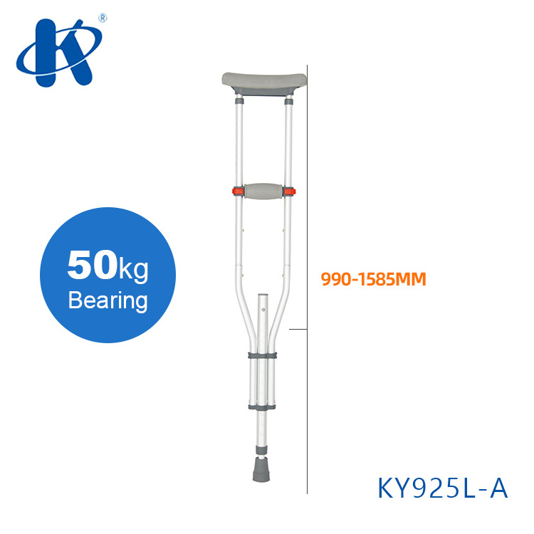 Kaiyang Ky925L-A Cheap Crutches Aluminum Telescopic Disabled Walking Crutch