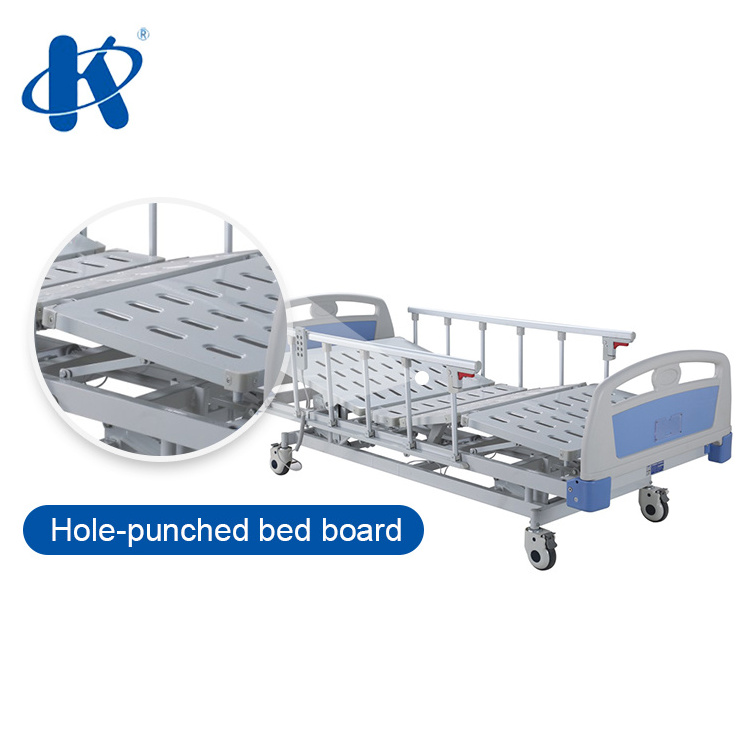 Kaiyang Hot Sales KY302D-32 Three Function Dural Luxury Electric Hospital Bed With Double Sided Castor