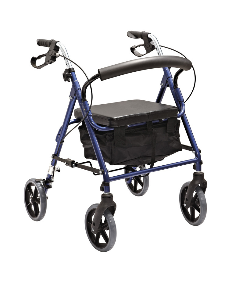 China Supplier Aluminum liquid coated Walkers And Rollators aluminum rollator