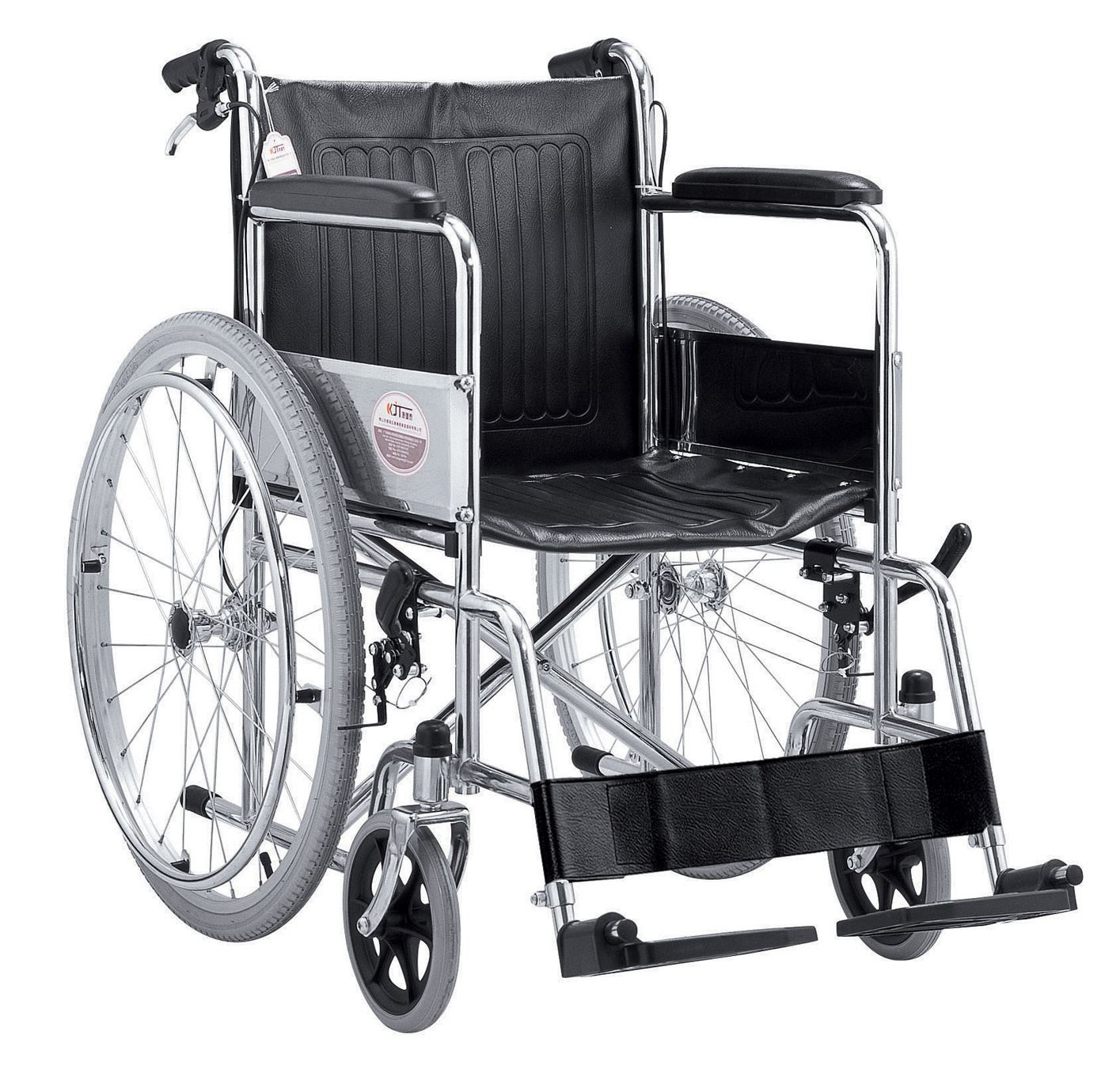 brake wheelchair standard wheel chair for sale popular active outside with pneumatic tire manual Steel Wheelchair