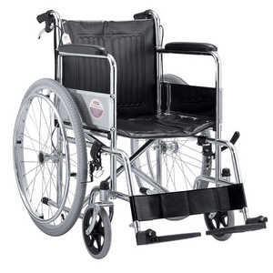 brake wheelchair standard wheel chair for sale popular active outside with pneumatic tire manual Steel Wheelchair