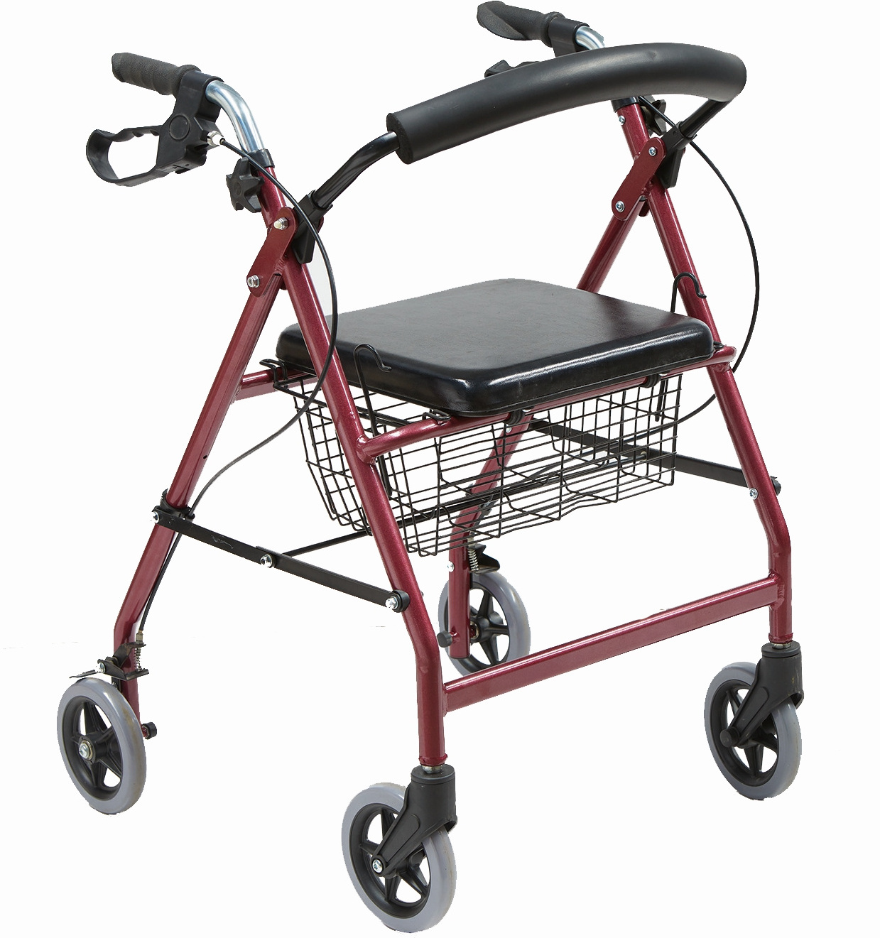 China Supplier Aluminum liquid coated Walkers And Rollators aluminum rollator