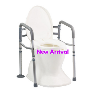 cheap toilet safety rails manual walker for broken leg disabled elderly walker aids