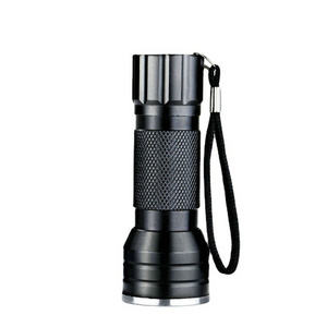 395 NM 21 LED Cylindrical Handheld Mini UV Flashlight For 3*AAA Dry Battery Detection Scorpion And Pet Stains