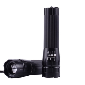 Handheld Rechargeable Ultra Super Bright Led Torch Flashlight 12V Dynamo Bicycle Aluminum Alloy Zoom LED Flashlight