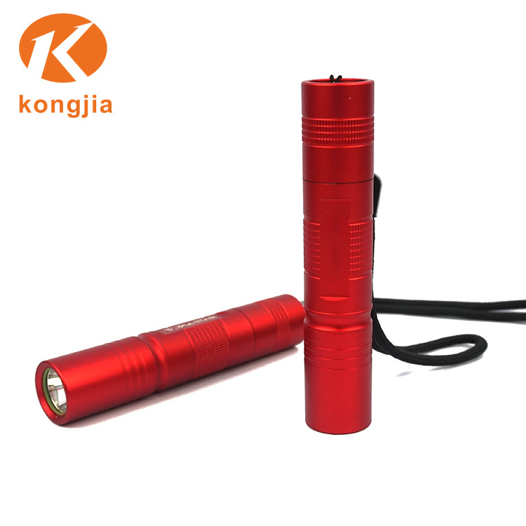 Aluminum Alloy Mini Flashlight Keychain  Led Argon Welding Torch Doctor Pen Torch Small Key lamp outdoor portable