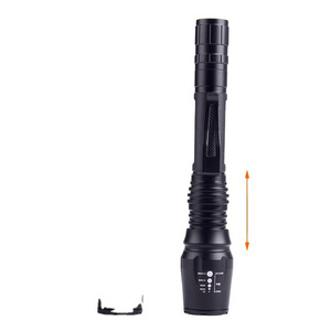 High Quality Light Torch  Ultra-Bright Outdoor Camping Torch Light Zoomable Flashlight