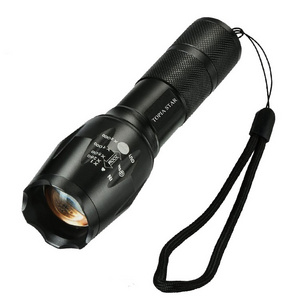 Outdoor High Power Bright  Hunting T6 800 Lumens  Rechargeable Tactical Zoom Led Flashlight