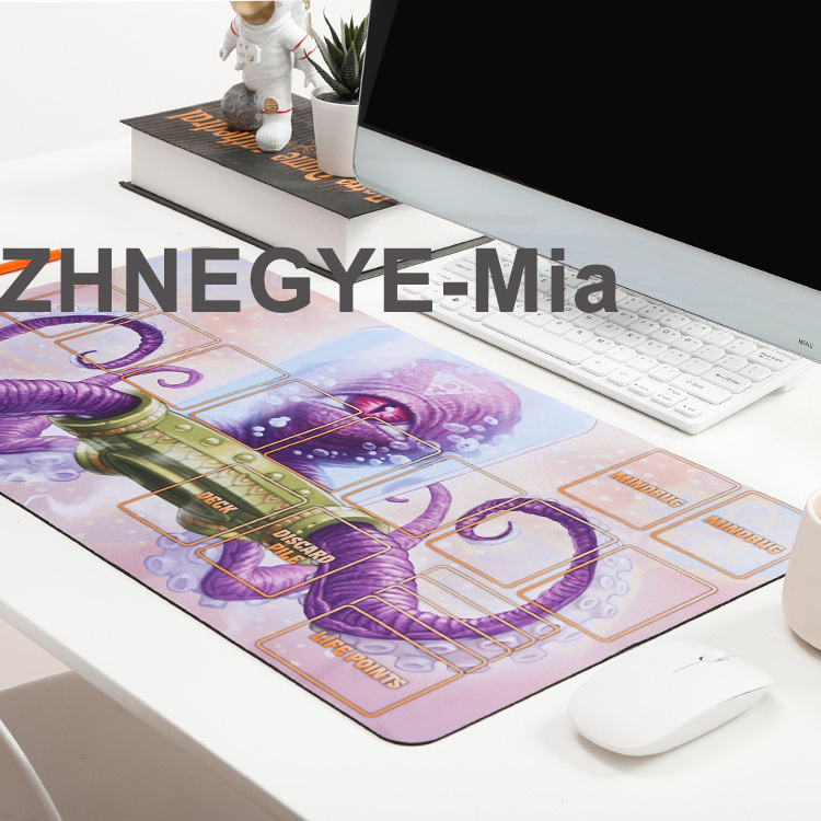 Custom mind bug card game mat mouse pad OEM MTG Playmat for Card Games Card Playing rubber Mat