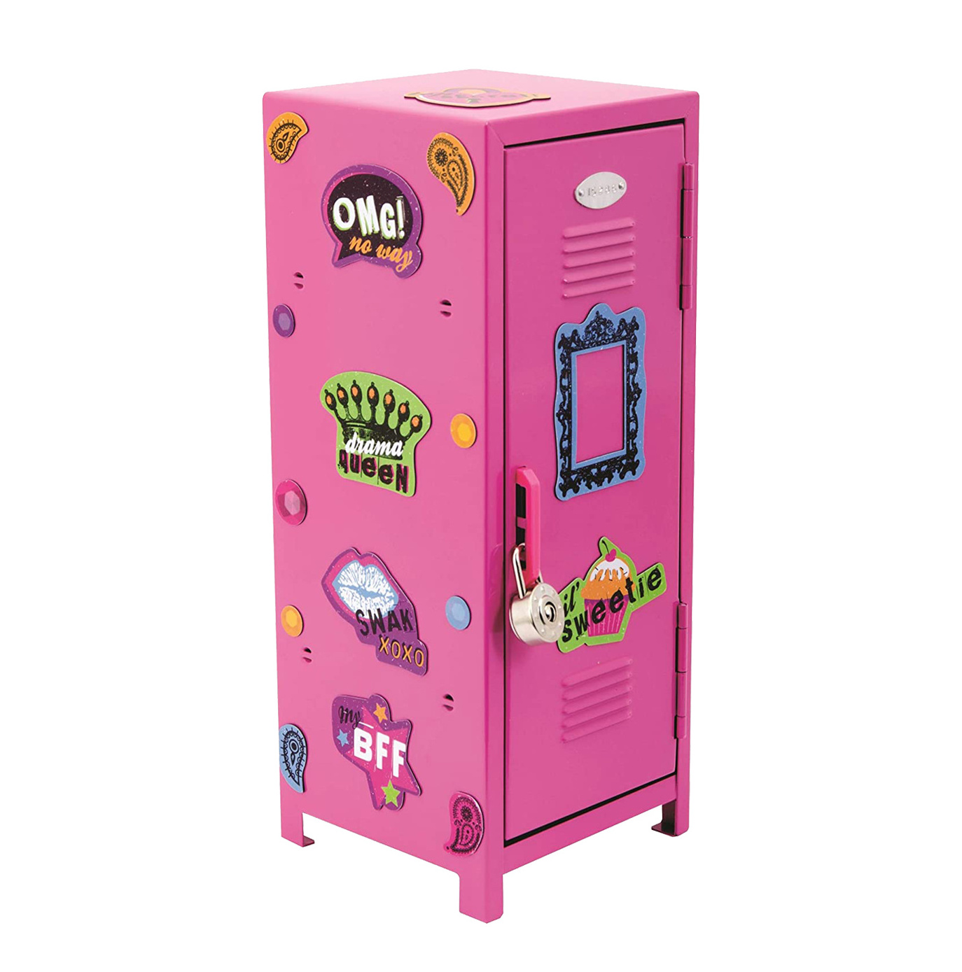 Small Metal Creative Toy Locker for Children toy metal mini locker for kid