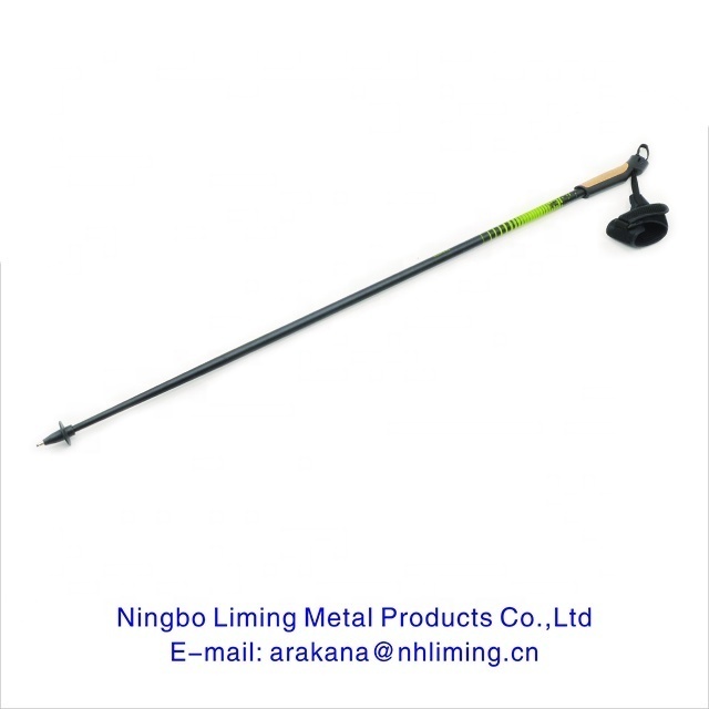 Professional Custom Customized Factory Supply Carbon Fiber Adult Mini Heated Ski Pole For Skiing