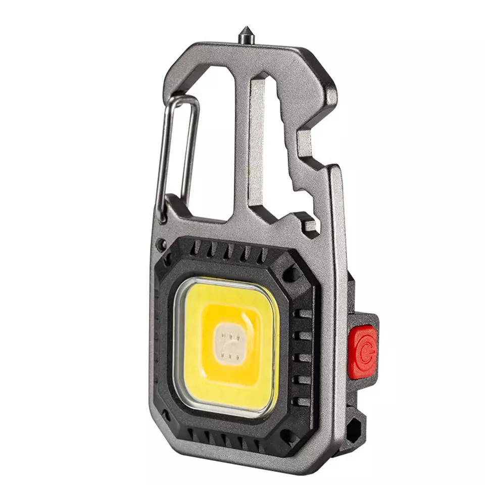 2023 New Mini Work Light Multifunctional COB keychain Light Strong bright flashLight