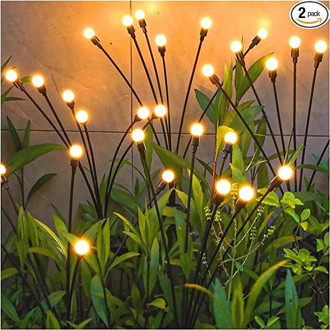 High quality firefly Decorative Solar Garden Light Firefly Path Light