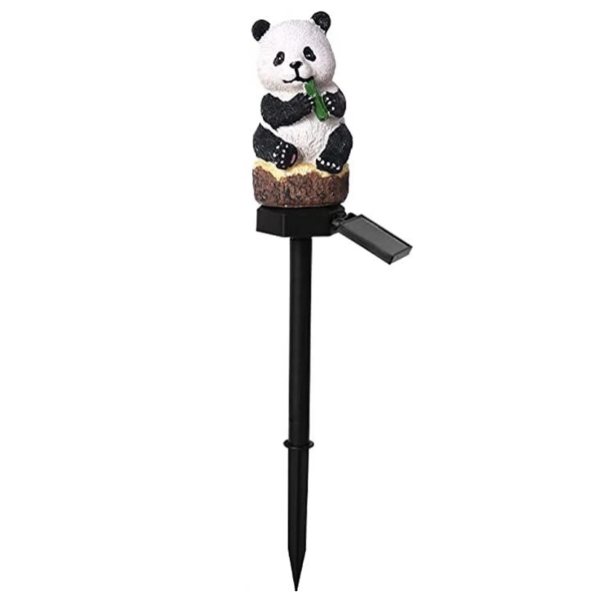 LED Panda garden solar light Outdoor decoration Waterproof solar light for garden, lawn, walkway, courtyard decoration