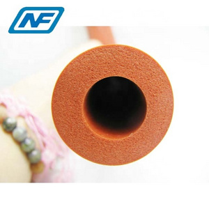 Nanfang Heat resistance silicone round foam tubes rubber tube