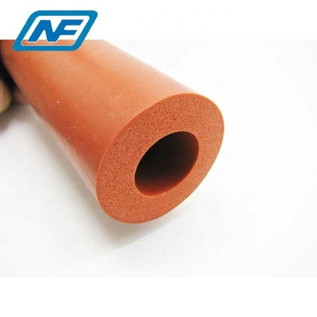 Nanfang Heat resistance silicone round foam tubes rubber tube