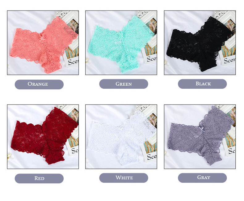 U466 Factory Customized Women's Lace Comfortable Underwear Women's Sexy Panties