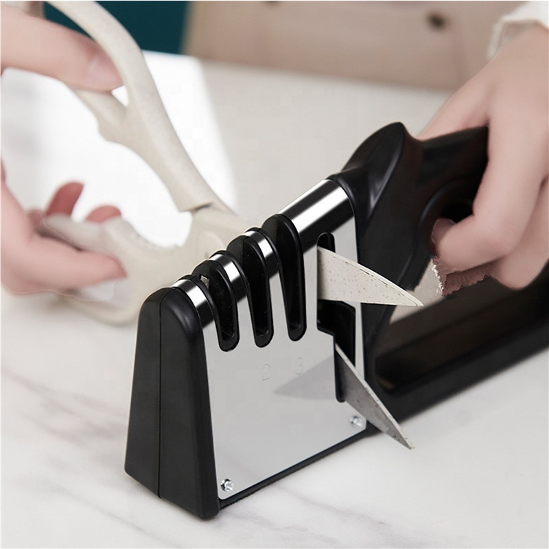 Hot Sale Kitchen Gadget High Quality 4 in 1 knife sharpener