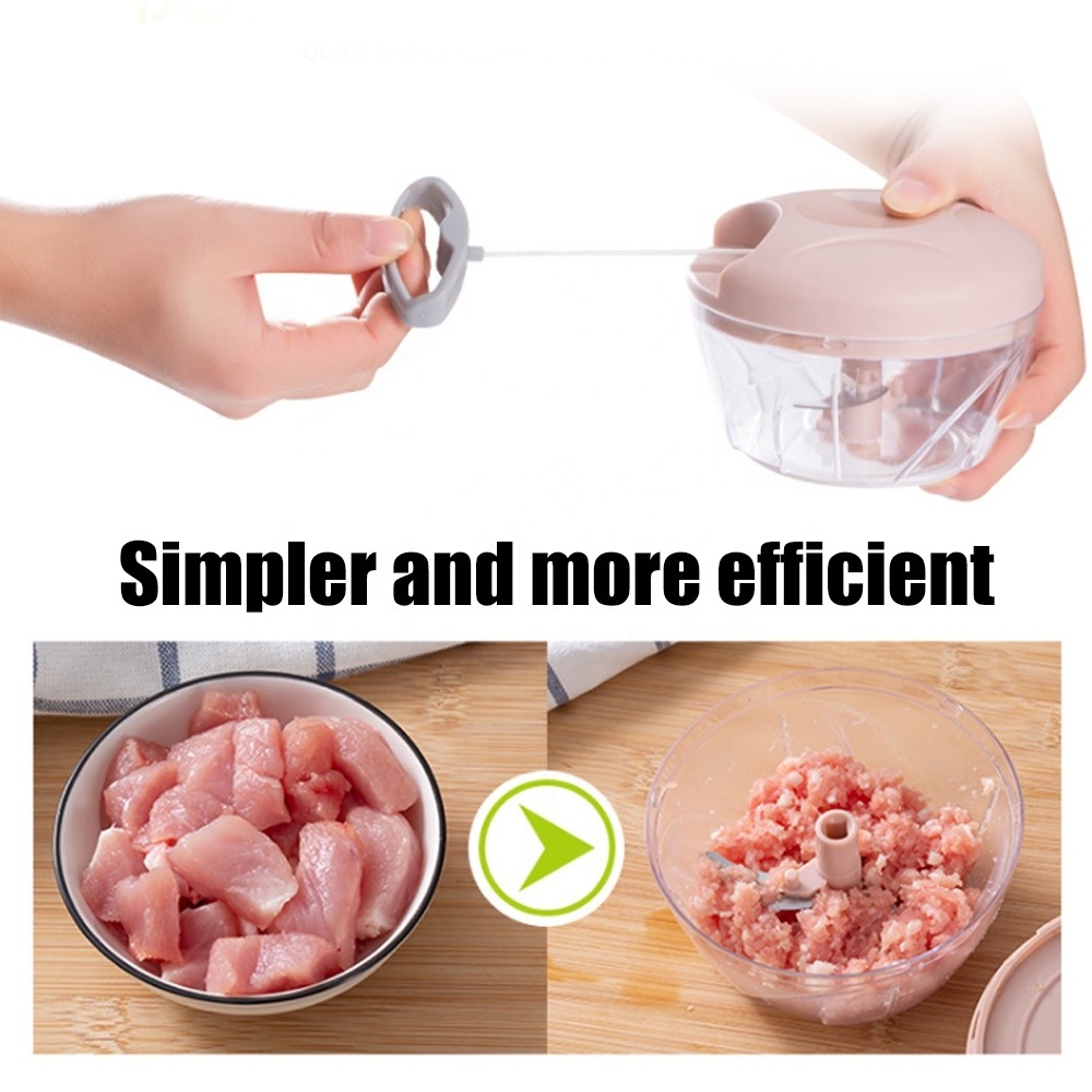 Household Custom Manual Labor-saving Complementary Food Making Condiments Chopper Crushed Garlic Masher