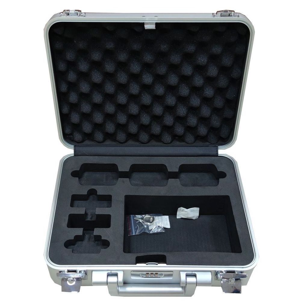 Aluminum Case Foam Briefcase Tool Box Custom hard Aluminum Briefcase Attache brief Cases with foam