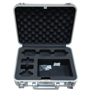 Aluminum Case Foam Briefcase Tool Box Custom hard Aluminum Briefcase Attache brief Cases with foam